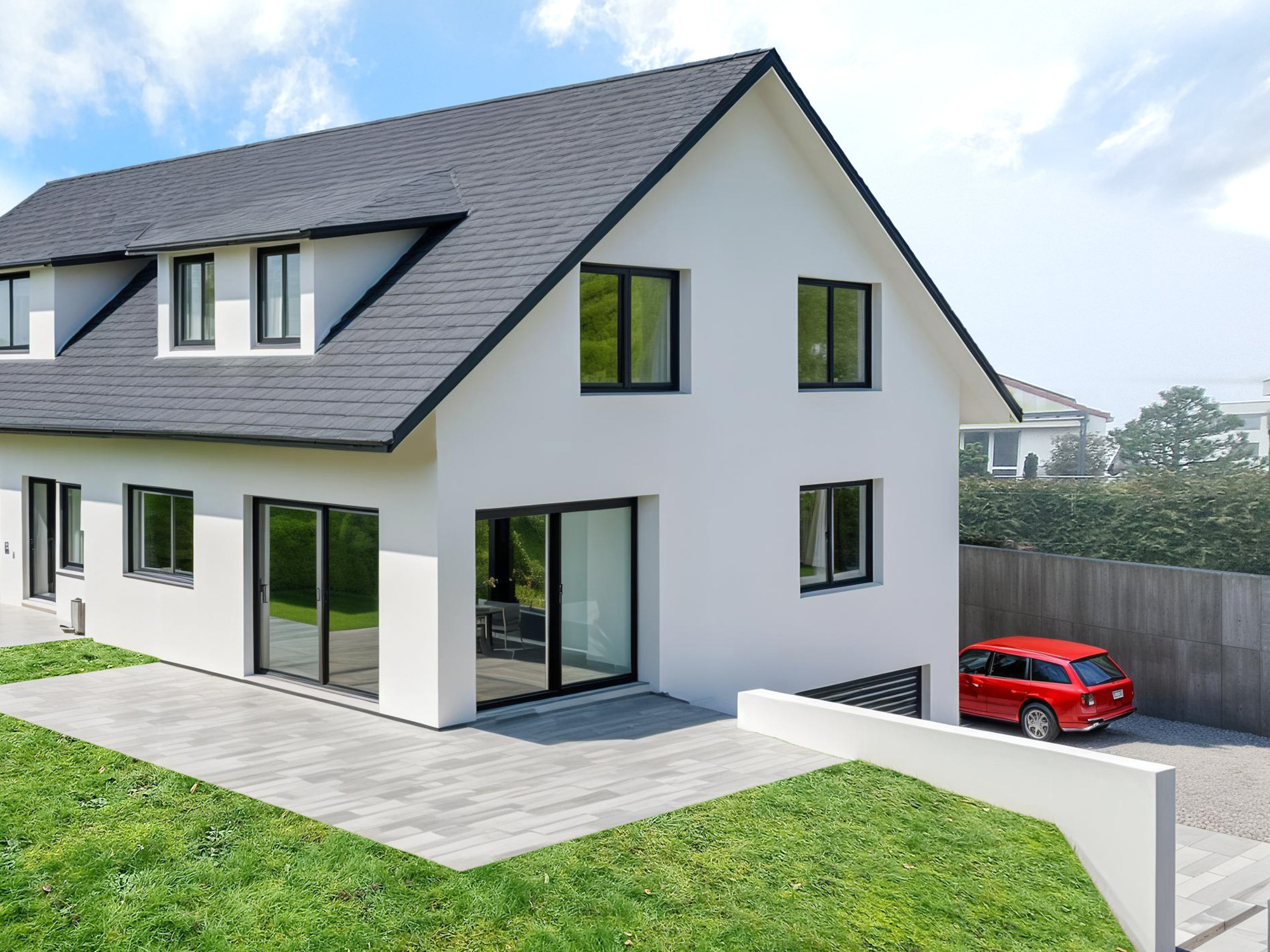Visualisierung Anbau